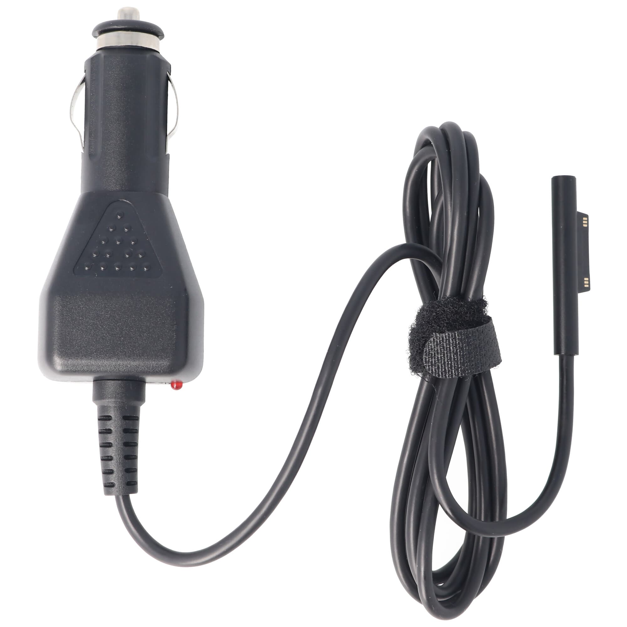 Câble de charge de voiture 12V pour 15V Microsoft Surface Pro 5, 6, 7, X courant de charge 2,58A, noter les tensions