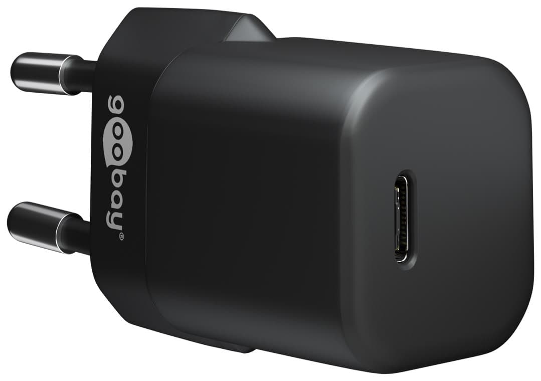 Goobay USB-C™ PD (Power Delivery) chargeur rapide nano (30 W) noir