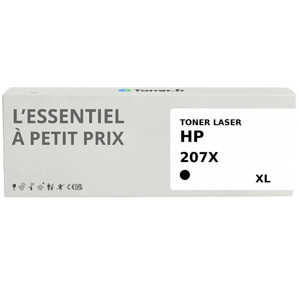 Toner compatible HP 207X Noir - W2210X